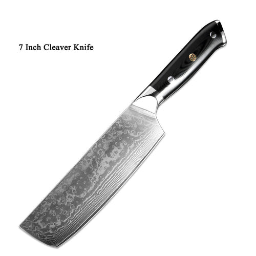 Japanese Damascus Steel Kitchen Knife