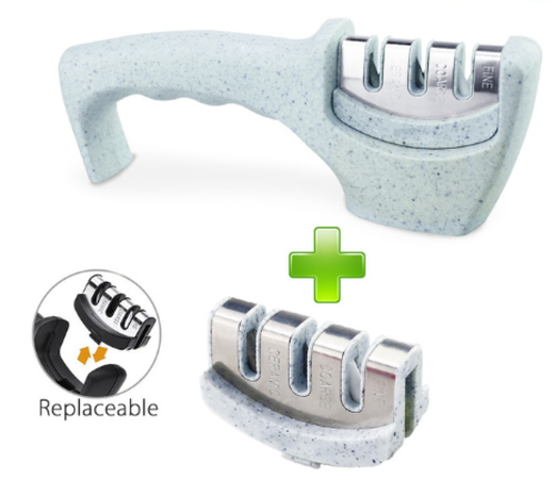 High Quality 3-stage Household Kitchen Fast Knife Sharpener