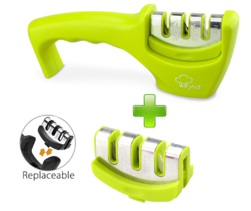 High Quality 3-stage Household Kitchen Fast Knife Sharpener